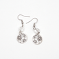 Snowflake Charm Dangle Earrings - January Box