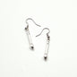 Silver Paintbrush Earrings